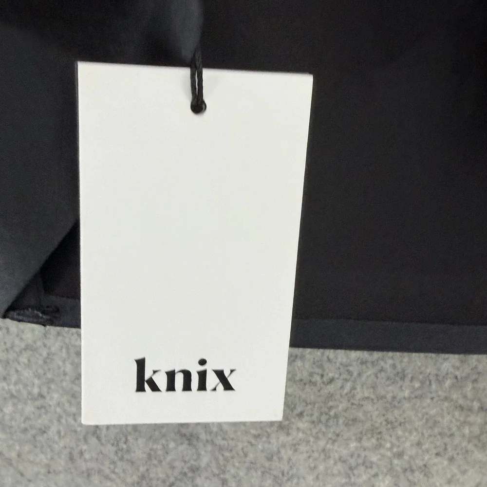 Knix Infinity Bra Womens XL Black Wireless Comfort Support Everyday Minimalist